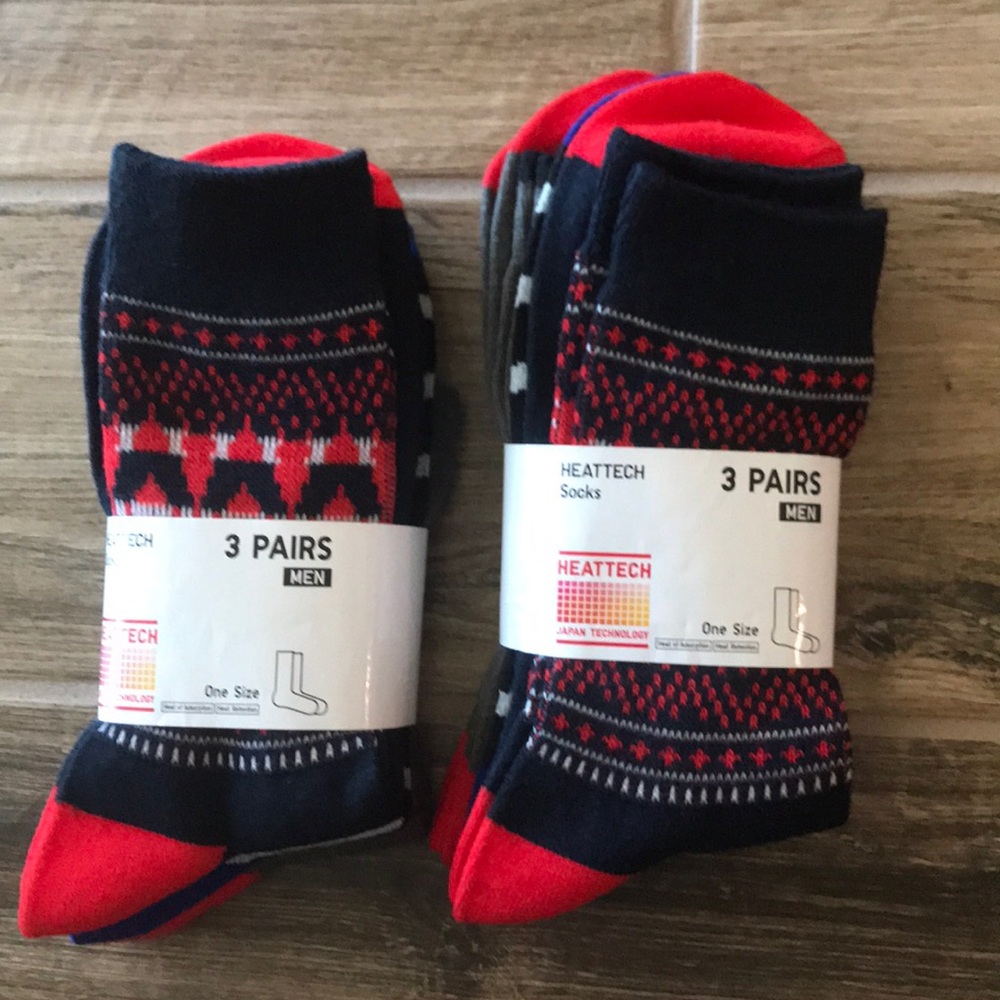 Uniqlo Heattech Socks